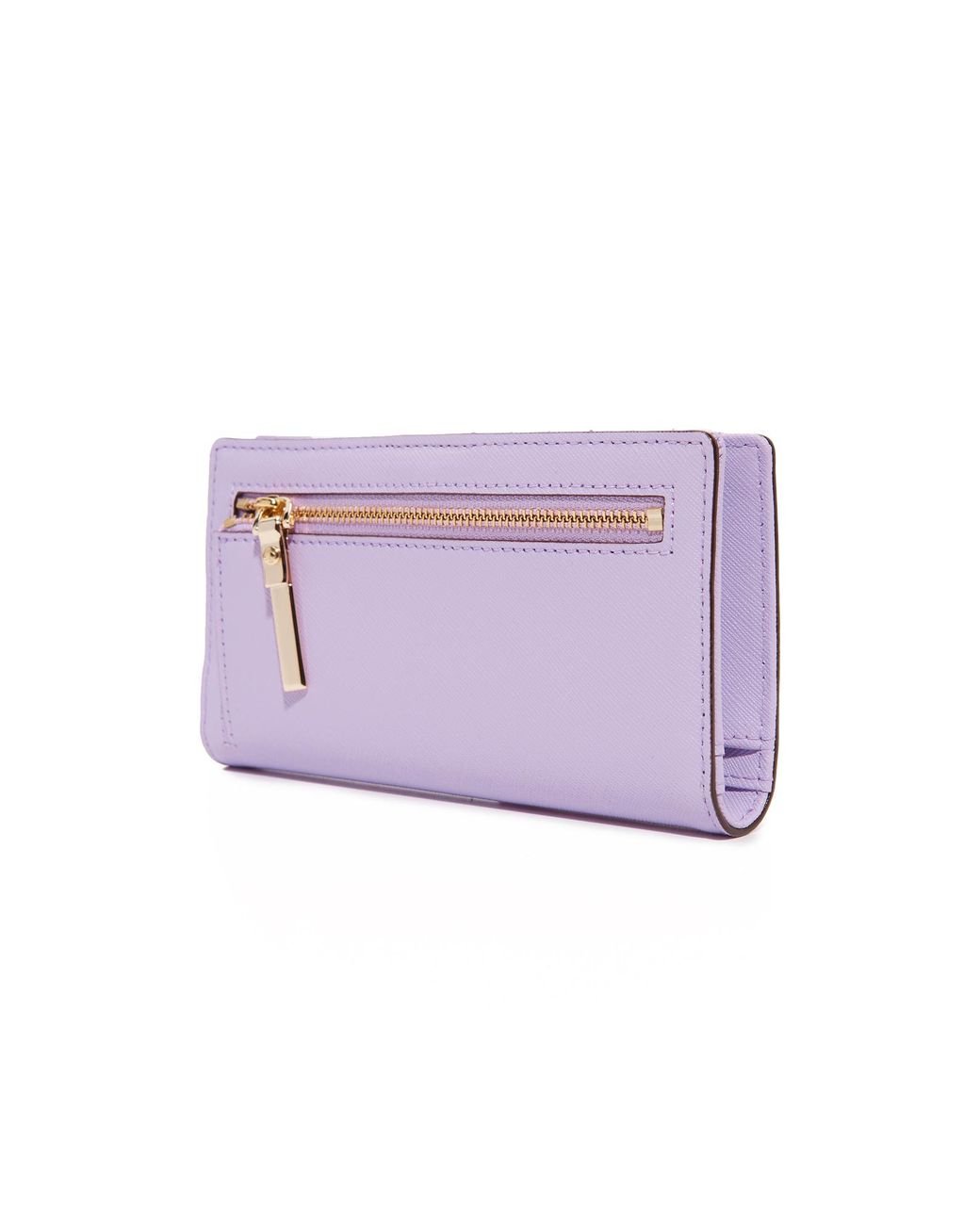 Kate Spade Stacy Snap Wallet in Purple Lyst